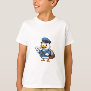 Camiseta Niños de entrega de correo de pingüino postal