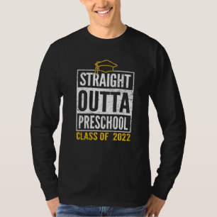 Camiseta Niños de Graduación Cursos de Educación Preescolar