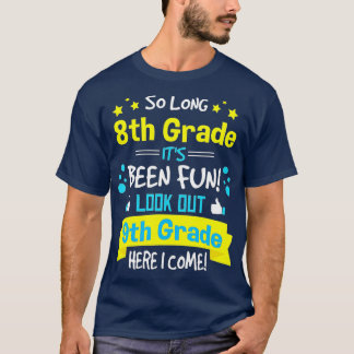 Camiseta Niños De Graduación De Grado 8 Aquí Llego El Noven