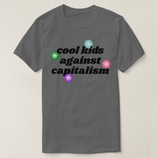 Camiseta Niños de Guay contra el capitalismo socialista com (Diseño del anverso)