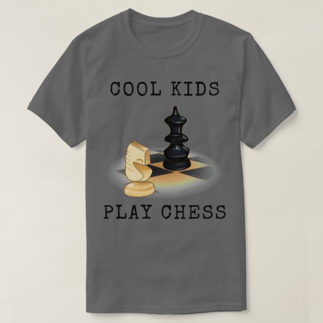 Camiseta Niños de Guay juegan al ajedrez (7) (Diseño del anverso)