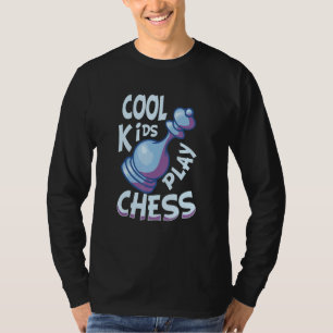 Camiseta Niños de Guay juegan al jugador de ajedrez con tem