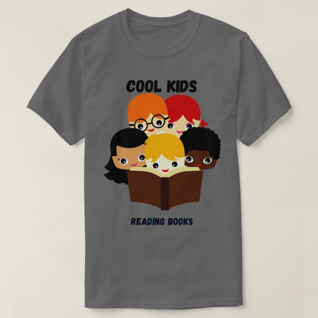 Camiseta Niños de Guay leyendo libros (Diseño del anverso)