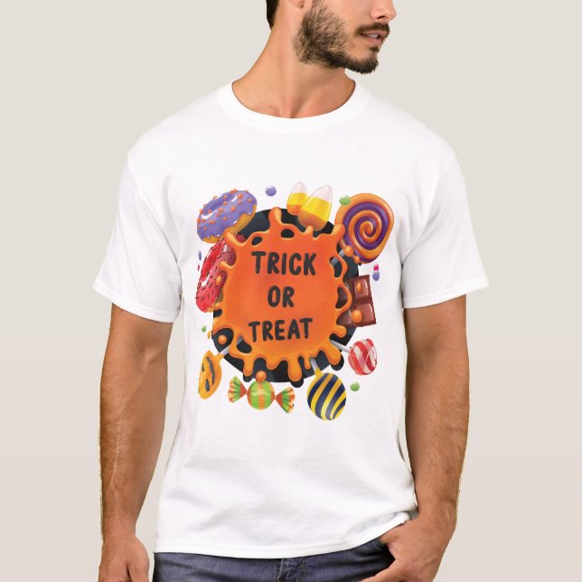 Camiseta niños de halloween (Anverso)