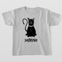 Niños de Halloween con gatos negros fantasmagórico