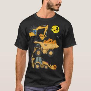 Camiseta Niños de Halloween niños de la construcción de cal