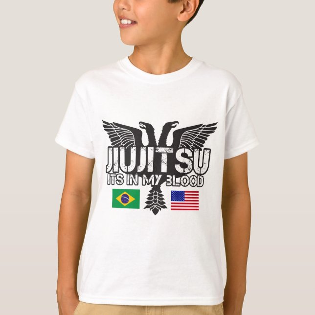 Camiseta Niños de Jiu-jitsu (Anverso)