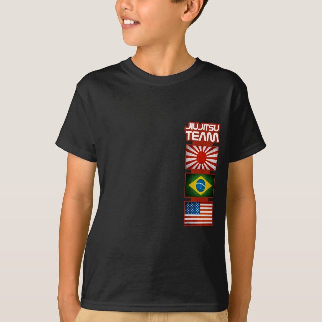 Camiseta Niños de Jiu-jitsu (Anverso)