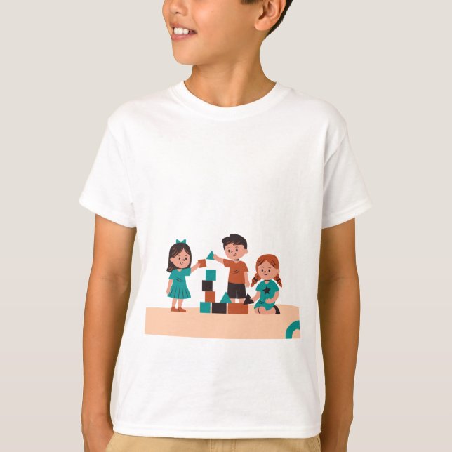 Camiseta Niños de juego de cuttería (Anverso)