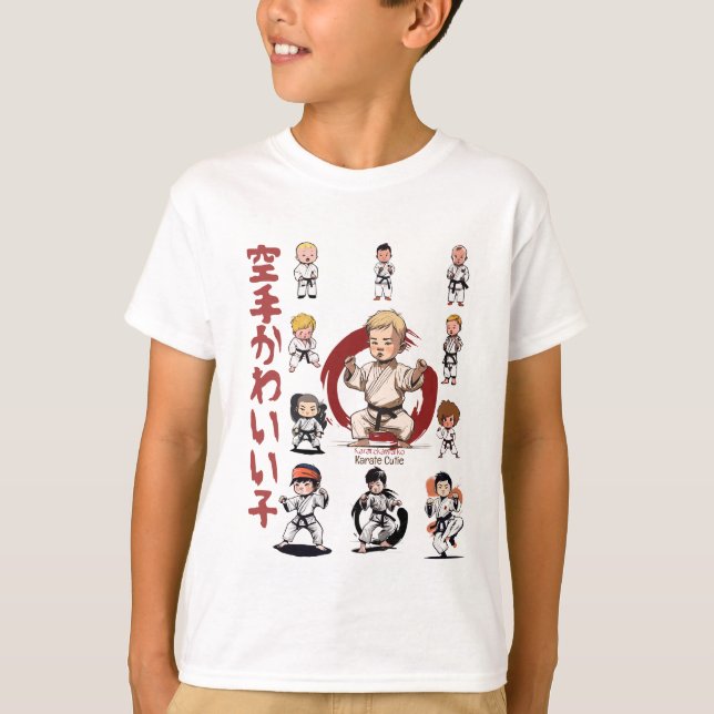 Camiseta Niños de Karate (Anverso)