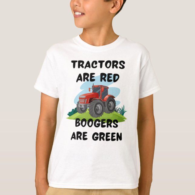 Camiseta Niños de la agricultura cómica Tee (Anverso)