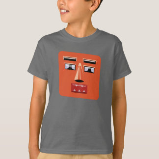 Camiseta Niños de la cara V1 del robot