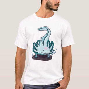 Camiseta Niños de la clase Axolotl Azul Salamander Plush He