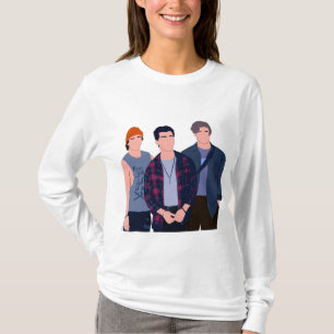 Camiseta Niños de la curva de sol minimalistas