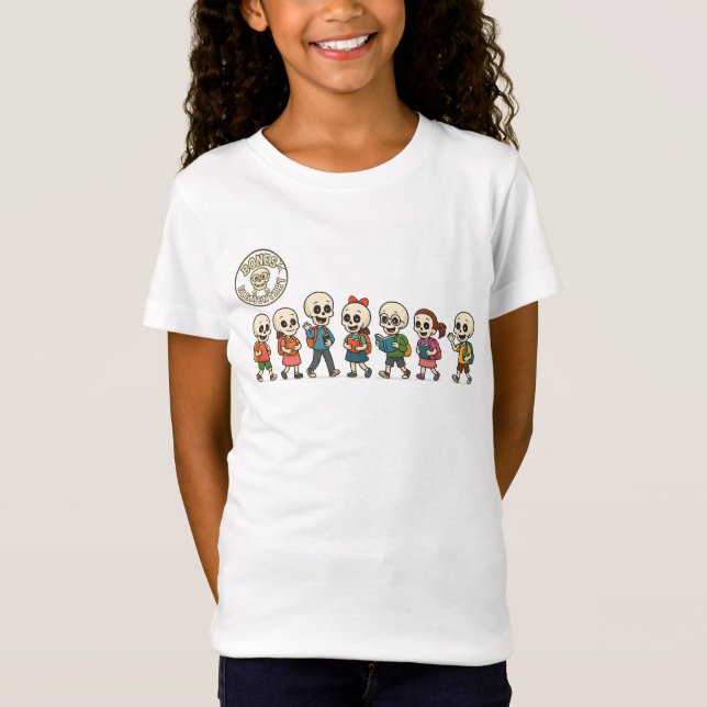 Camiseta Niños de la escuela primaria Bones (Anverso)