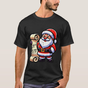 Camiseta Niños de la lista traviesa que dicen 67 chistoso M