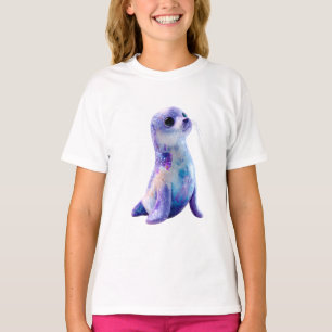 Camiseta Niños de la Nebulosa Galáctica Foca Espacial