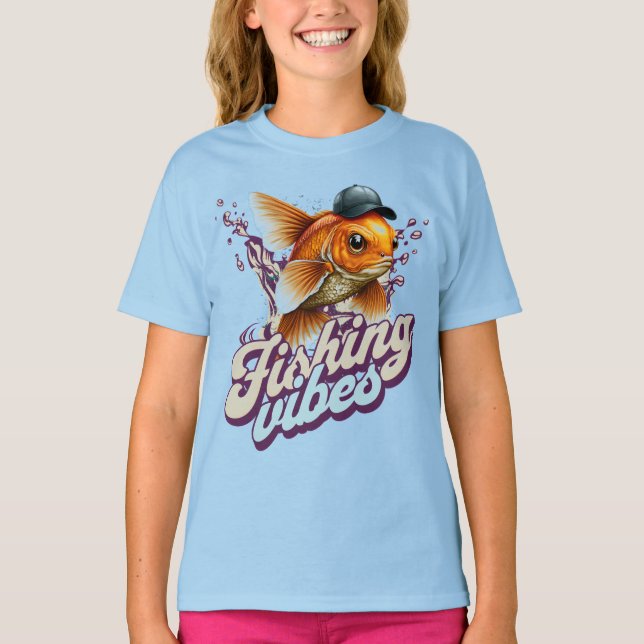 Camiseta Niños de la Pesca Vibes (Anverso)