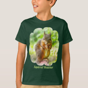 Camiseta Niños de la pintura de animales de vigilancia de a