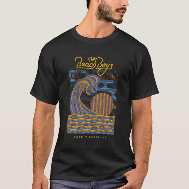 Camiseta Niños de la playa Buenas vibraciones (Anverso)