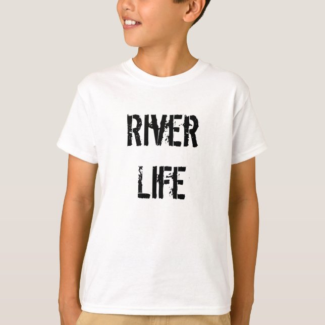 Camiseta Niños de la vida del río (Anverso)