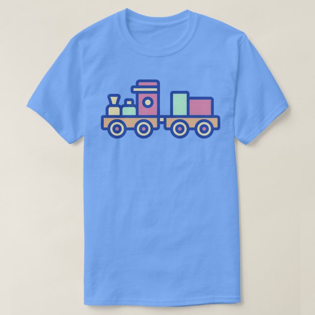 Camiseta Niños de locomotora de vapor Guay diseño tren g (Diseño del anverso)