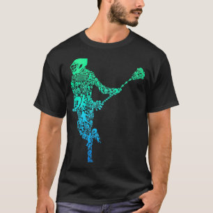 Camiseta Niños de los chicos del jugador de Lacrosse