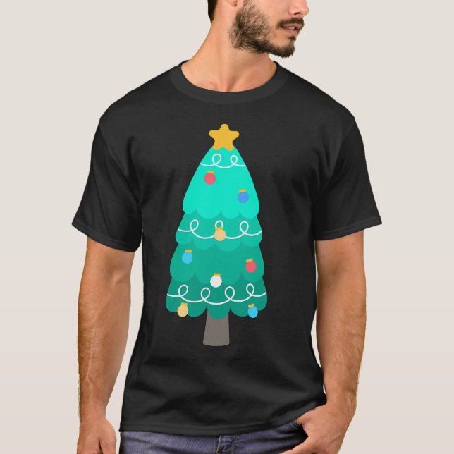 Camiseta Niños De Mano Dibujaron A Navidades Cuestos Y Colo (Anverso)