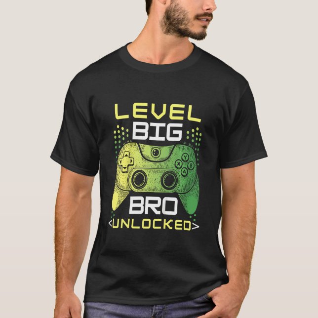 Camiseta Niños de nivel Big Bro Desbloqueados Nuevo Gran He (Anverso)