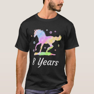 Camiseta Niños de ocho años de edad 8 Aniversario de la equ