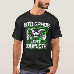 Camiseta Niños De Octavo Grado Nivel Completados Amantes De