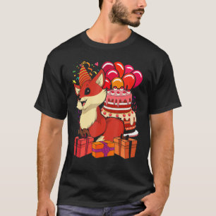 Camiseta Niños de origen animal Fiesta de cumpleaños Bosque