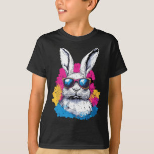 Camiseta Niños de Pascua Niños Chicas Jóvenes Sombreadores 