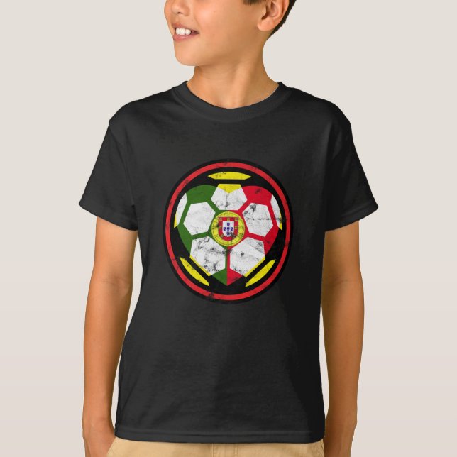 Camiseta Niños de Portugal fútbol (Anverso)