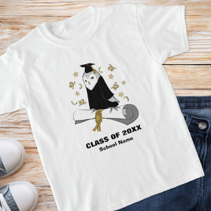 Camiseta Niños de posgrado de búho/jardín de infancia