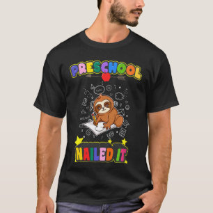 Camiseta Niños De Preescolar Encarcelados En El Jardín De N