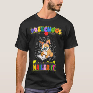 Camiseta Niños De Preescolar Encarcelados En El Jardín De N