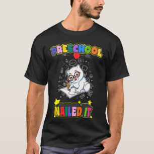 Camiseta Niños De Preescolar Encarcelados En El Jardín De N