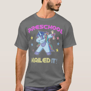 Camiseta Niños De Preescolar Se Encargan De Dabbing Unicorn
