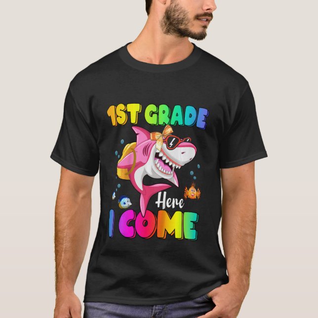 Camiseta Niños De Primer Grado Aquí Vuelvo La Mochila De Ti (Anverso)