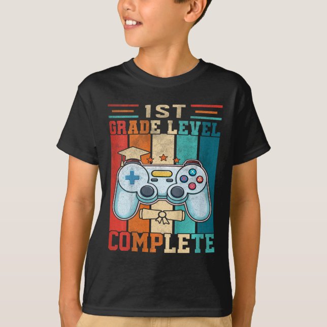 Camiseta Niños de primer nivel Juegos completos de último d (Anverso)