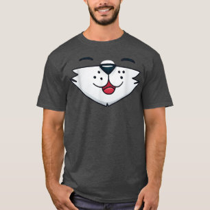 Camiseta Niños de raza animal enfrentan a Chicas de mascari
