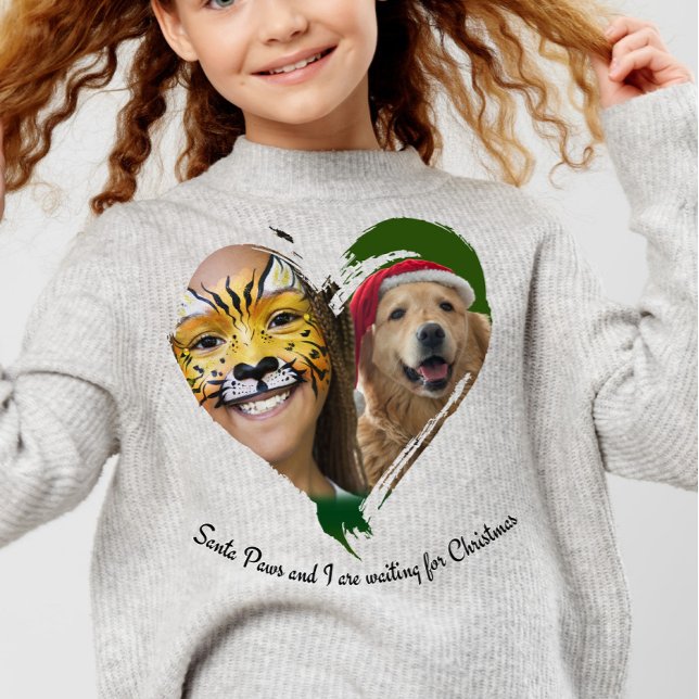Camiseta Niños de Santa Paws y yo (Subido por el creador)
