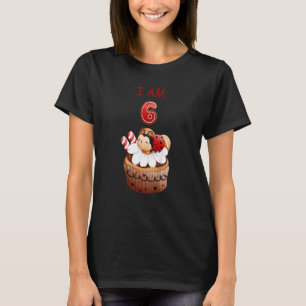 Camiseta Niños de seis años para Chicas que aman a Ladybug