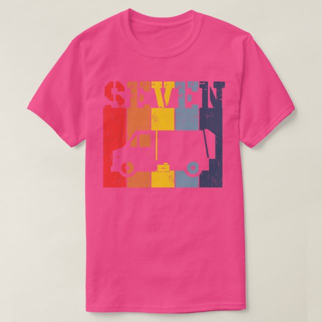 Camiseta Niños de siete años - Garba de basura de niño de s (Diseño del anverso)