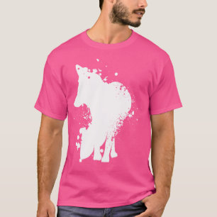 Camiseta Niños de silueta animal Chicas de zorro
