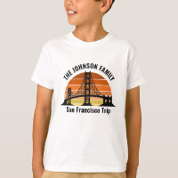 Niños de viaje de Personalizado Sunset Bridge de S