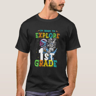 Camiseta Niños De Vuelta A La Escuela Preparados Para Explo