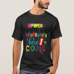 Camiseta Niños De Vuelta Al Colegio Cuidado Con El Jardín D