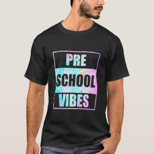 Camiseta Niños De Vuelta Al Colegio Primario Vibes Tie Dye 